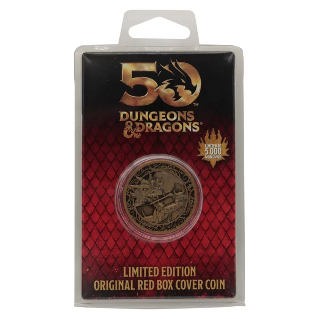 Sběratelská mince Dungeons & Dragons - D20 Flip Coin Limited Edition dupl