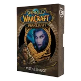 Gyűjtői plakett World of Warcraft - Limited Edition Cover Ingot - Limitált darabszámban