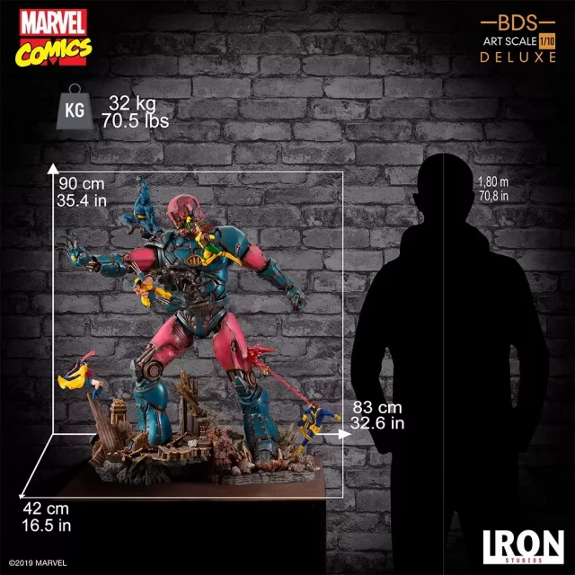 Socha X-Men - Sentinel Vs X-men BDS Art Scale 1/10 (Iron Studios)