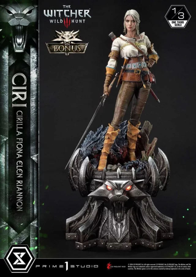 Socha Zaklínač - Cirilla Fiona Elen Riannon Museum Masterline Statue 1/3 (Prime 1 Studio) dupl