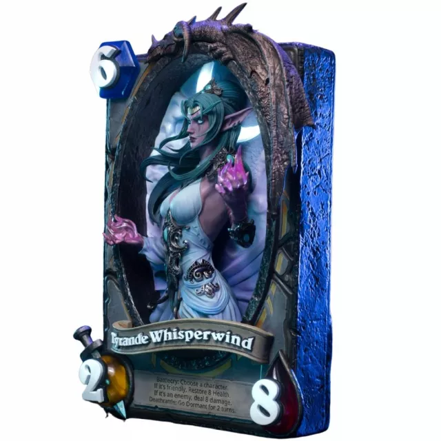 Szobor Hearthstone - Tyrande Whisperwind (31cm) (HEX Collectibles) - Figura