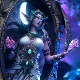 Szobor Hearthstone - Tyrande Whisperwind (31cm) (HEX Collectibles) - Figura