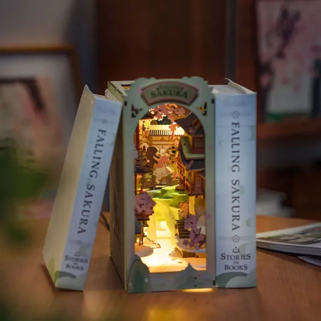 Stavebnice - zarážka na knihy The Magic Fantasy Corner (dřevěná) dupl