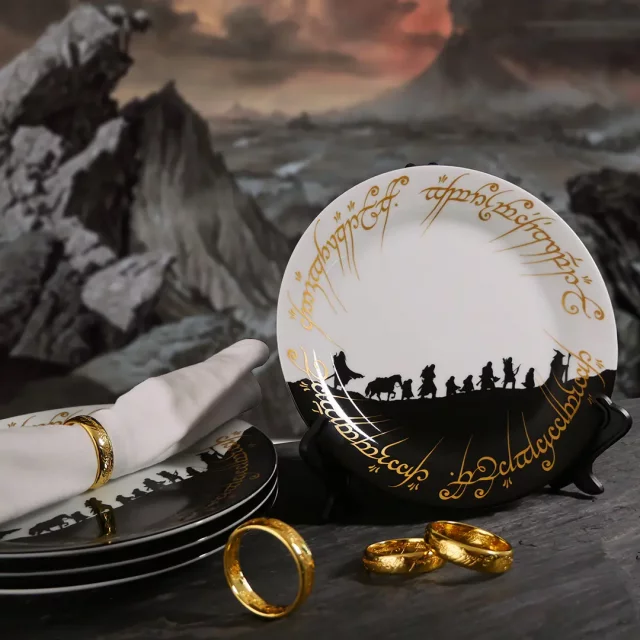 Talíře Lord of the Ring - Taverns (sada 4 kusů) dupl