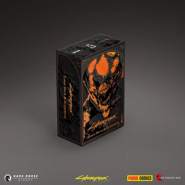 Tarotové karty Cyberpunk 2077 - The Official Tarot Deck & Guidebook (karty + příručka) - Könyv