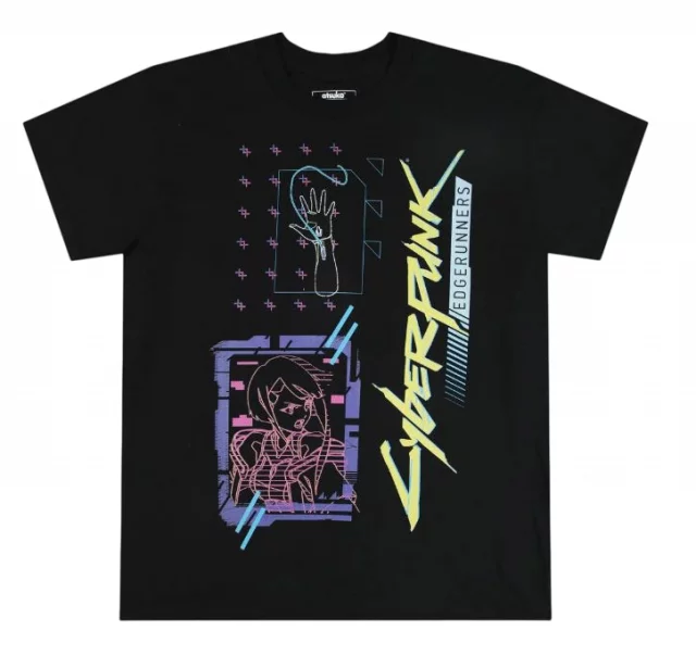 Tričko Cyberpunk: Edgerunners - Neon David dupl