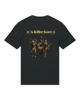 Tričko Kingdom Come: Deliverance II - Zajíc s Warhorse štítem (výšivka) dupl
