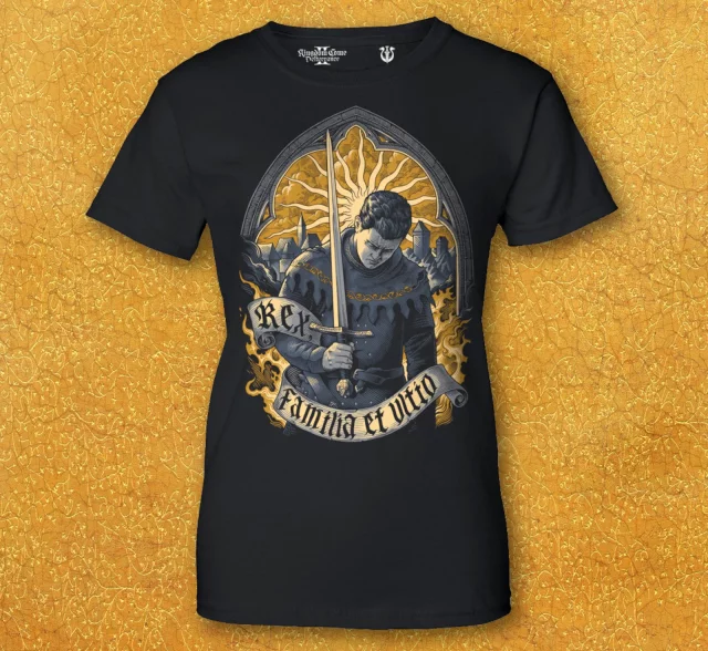 Tričko Kingdom Come: Deliverance II - Rex, Familia et Ultio dupl