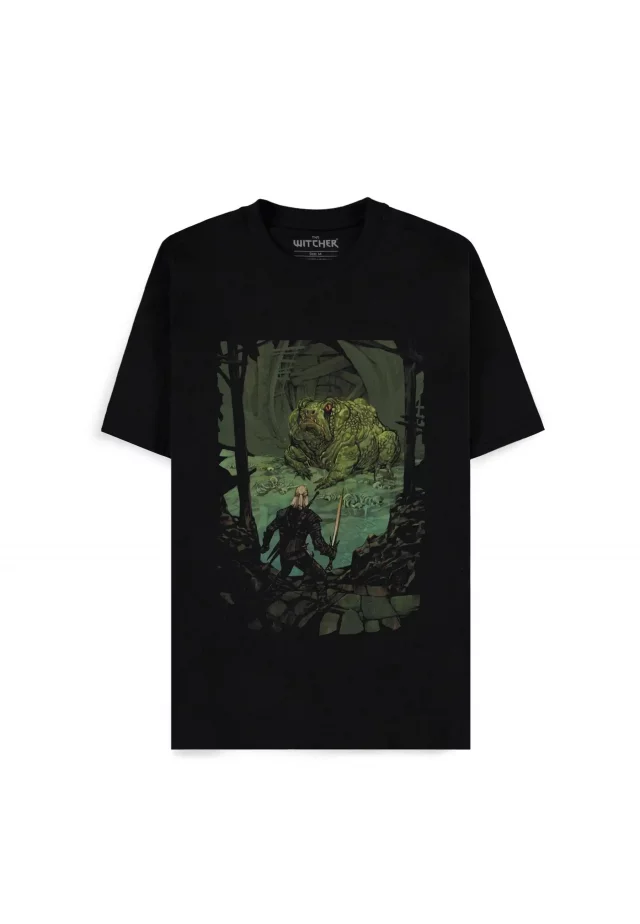 Tričko Zaklínač 3 - Geralt & Ciri dupl