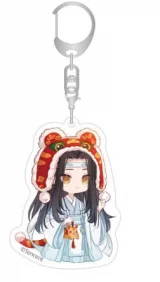 Kedvezményes csomag – Grandmaster of Demonic Cultivation: Wei Wuxian + Lan Wangji Chibi kulcstartó - Figura