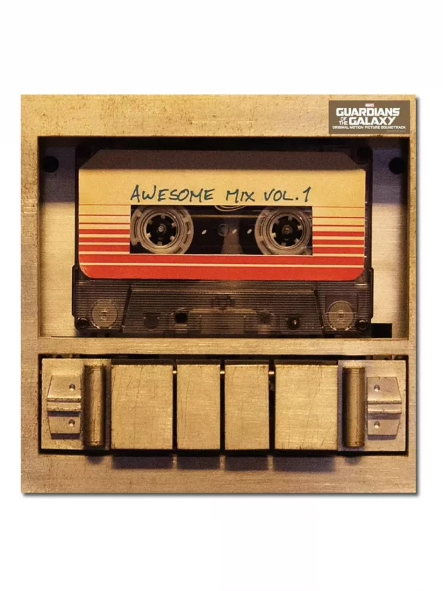 Oficiální soundtrack Guardians of the Galaxy: Awesome mix vol.1 na LP dupl