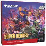 Akciós csomag Magic: The Gathering Marvel Super Heroes - Villains Unleashed Scene Box + Heroes United Scene Box - MTG: Marvel Super Heroes