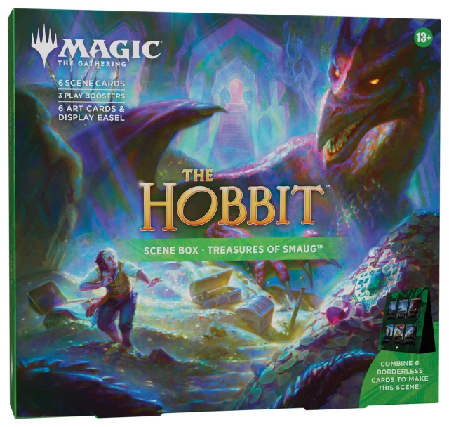 Akciós csomag Magic: the Gathering - The Hobbit - Scene Box - Treasures of Smaug + Crack the Plates - Magic The Gathering