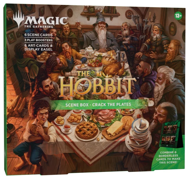 Akciós csomag Magic: the Gathering - The Hobbit - Scene Box - Treasures of Smaug + Crack the Plates - MTG: The Hobbit