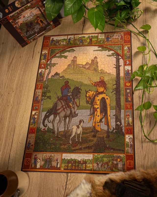 Kingdom Come: Deliverance II puzzle akciós csomag - Trosky Fanart + Út a Trosky várához + Keyart - Xzone Originals