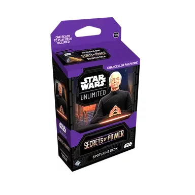 Akciós csomag Star Wars: Unlimited - Secrets of Power Spotlight Deck (Chancellor Palpatine) + Spotlight Deck (Padmé Amidala) - Kártyajáték