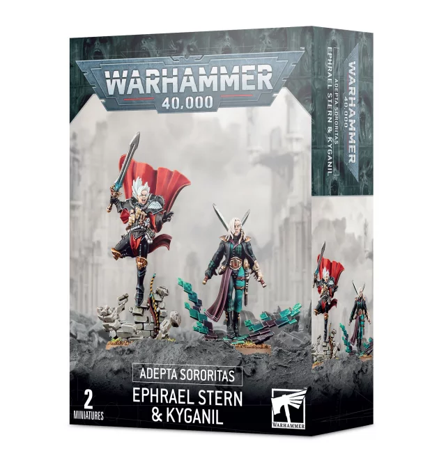 W40k: Adepta Sororitas - Canoness With Jump Pack (1 figurka) dupl