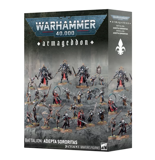 W40k: Armageddon - Battalion: Adepta Sororitas (11 figurek)