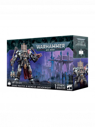 W40k: Grey Knights - Grand Master in Nemesis Dreadknight (1 figura)