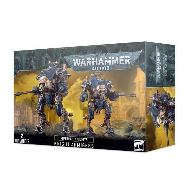 W40k: Imperial Knights - Imperial Knight Armigers (2 figurky)