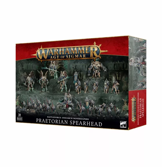 W-AOS: Battleforce: Ossiarch Bonereapers - Praetorian Spearhead (31 figurek)