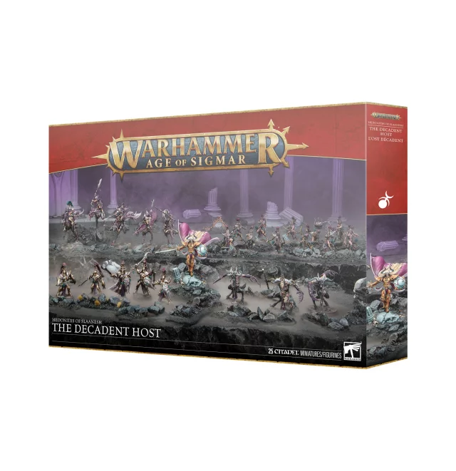 W-AOS: Hedonites of Slaanesh - The Decadent Host (25 figurek)
