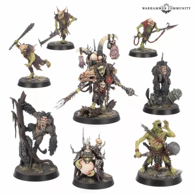 W-AOS: Orruk Warclans - Hobgrot Slittas (20 figurek) dupl