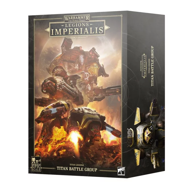 Warhammer: Horus Heresy - Legions Imperialis - Titan Legions Warhound Scout Titans (2 figurky) dupl