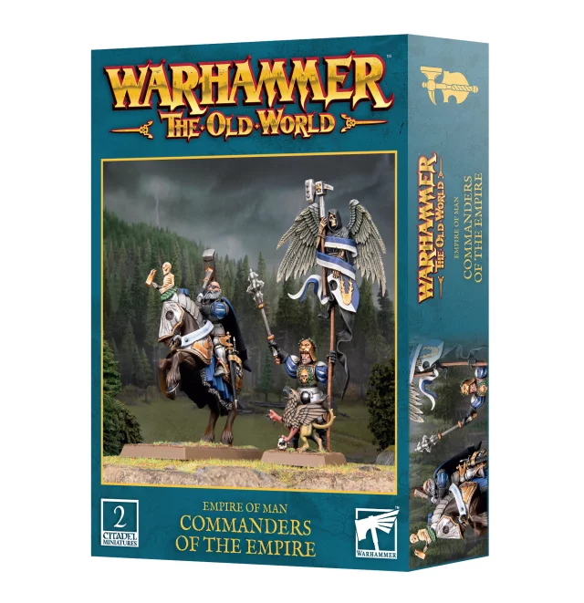 Warhammer The Old World - Empire of Man - Cannons and Mortars (8 figurek) dupl