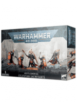 W40k: ADEPTA SORORITAS - Celestian Sacresants (5 figura)