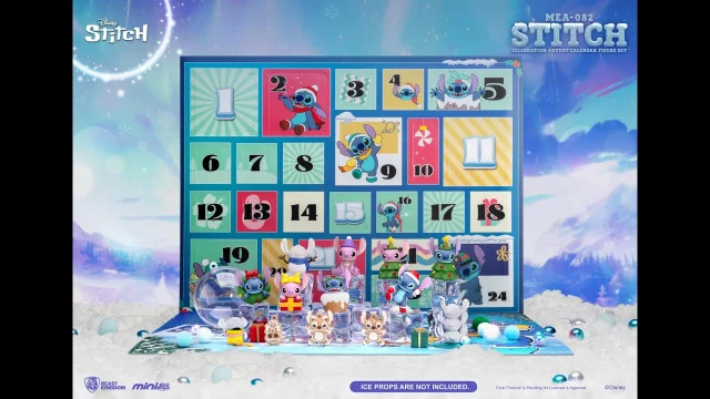 MEA-082 Stitch celebration Advent Calendar figure set (Cookie)