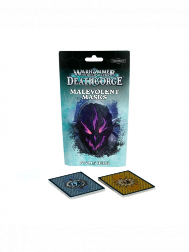 Társasjáték Warhammer Underworlds: Deathgorge - Malevolent Masks Rivals Deck