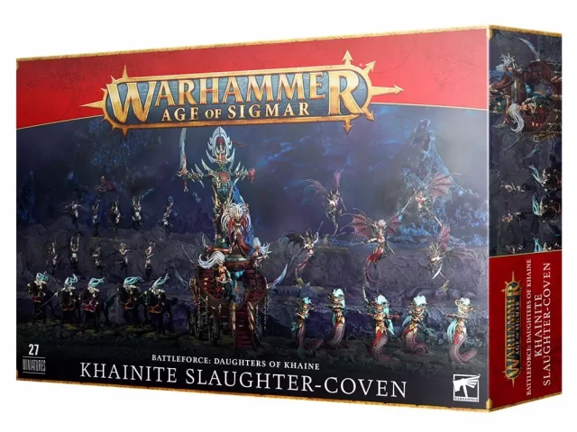 W-AOS: Battleforce: Daughters of Khaine - Khainite Slaughter-Coven (27 figurek)