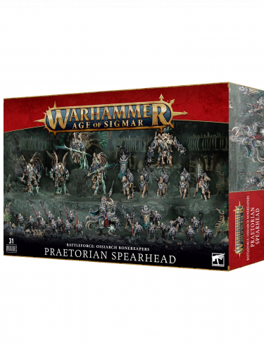 W-AOS: Battleforce: Ossiarch Bonereapers - Praetorian Spearhead (31 figura)