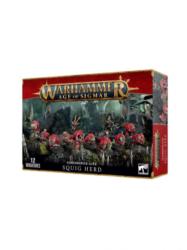 W-AOS: Gloomspite Gitz - Squig Herd (12 figura)