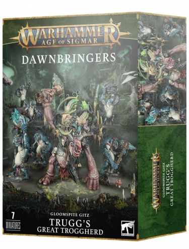 Szobor W-AOS: Gloomspite Gitz - Trugg’s Great Troggherd
