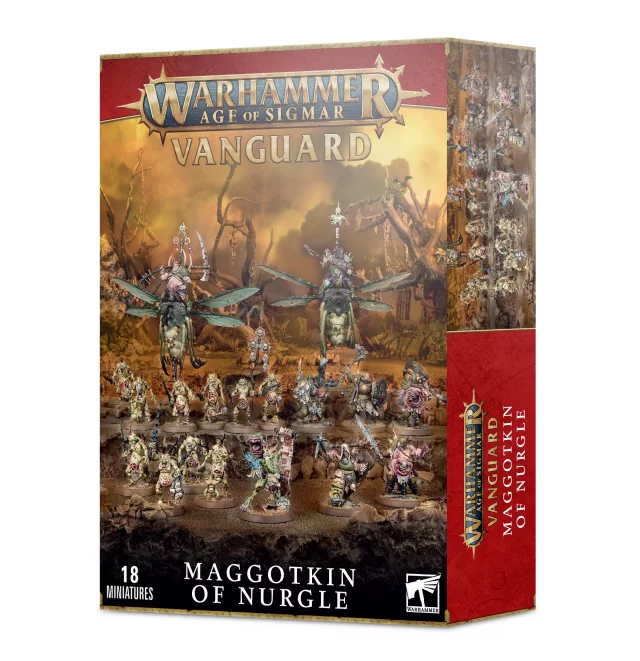 W-AOS: Maggotkin of Nurgle Vanguard (18 figurek)