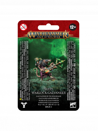 W-AOS: Skaven - Warlock Galvaneer (1 figura)