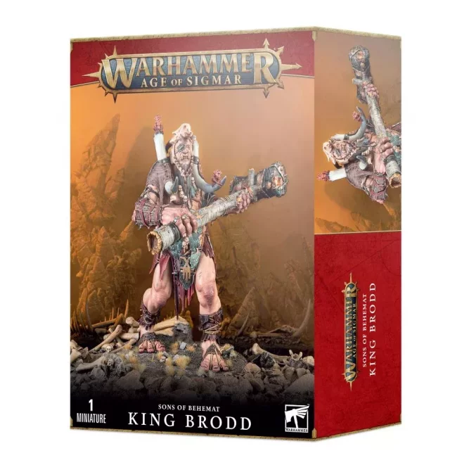 W-AOS: Sons of Behemat - King Brodd (1 figurka)