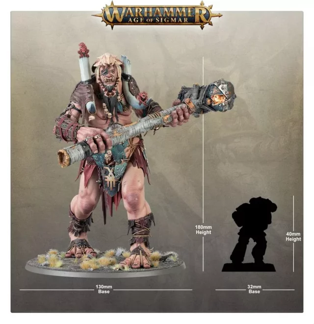 W-AOS: Sons of Behemat - King Brodd (1 figurka)