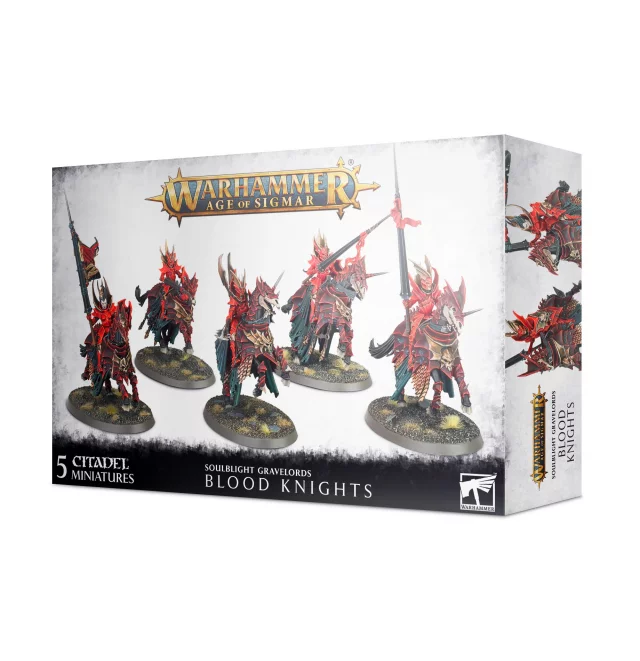 W-AOS: Soulblight Gravelords - Blood Knights (5 figurek)