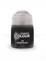 Citadel Air festék (Corvus Black) – airbrush festék, fekete