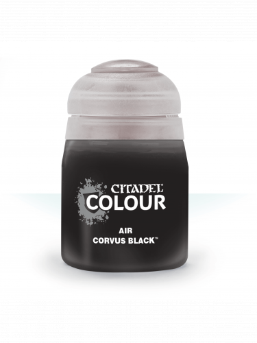 Citadel Air festék (Corvus Black) – airbrush festék, fekete