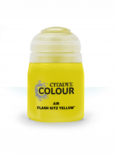 Citadel Air Paint (Flash Gitz Yellow) – festékszóróhoz való festék, sárga