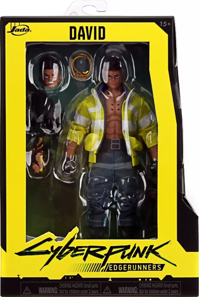 Akció figura Cyberpunk: Edgerunners - David 15cm - Anime