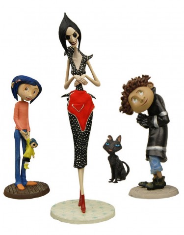 Figura Coraline - Best of Figure Set (4 figurák)