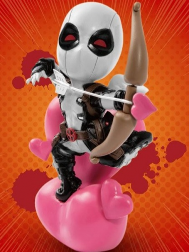 Deadpool szoborfigura - Deadpool Cupid X-Force Version (Mini Egg Attack)