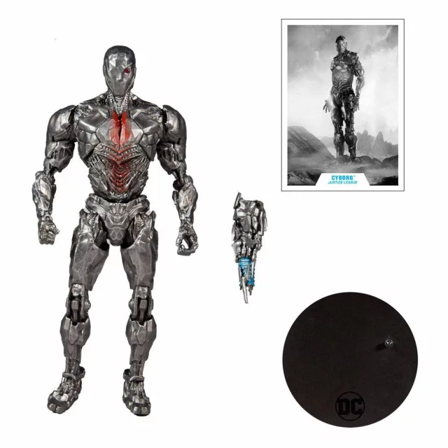 Figurka Justice League - Cyborg with Face Shield (McFarlane)