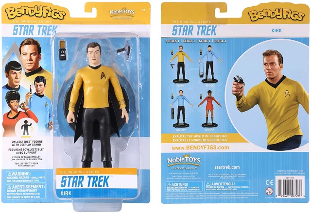 BendyFigs Star Trek kirk