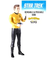 Figurka Star Trek - Kirk (BendyFigs)